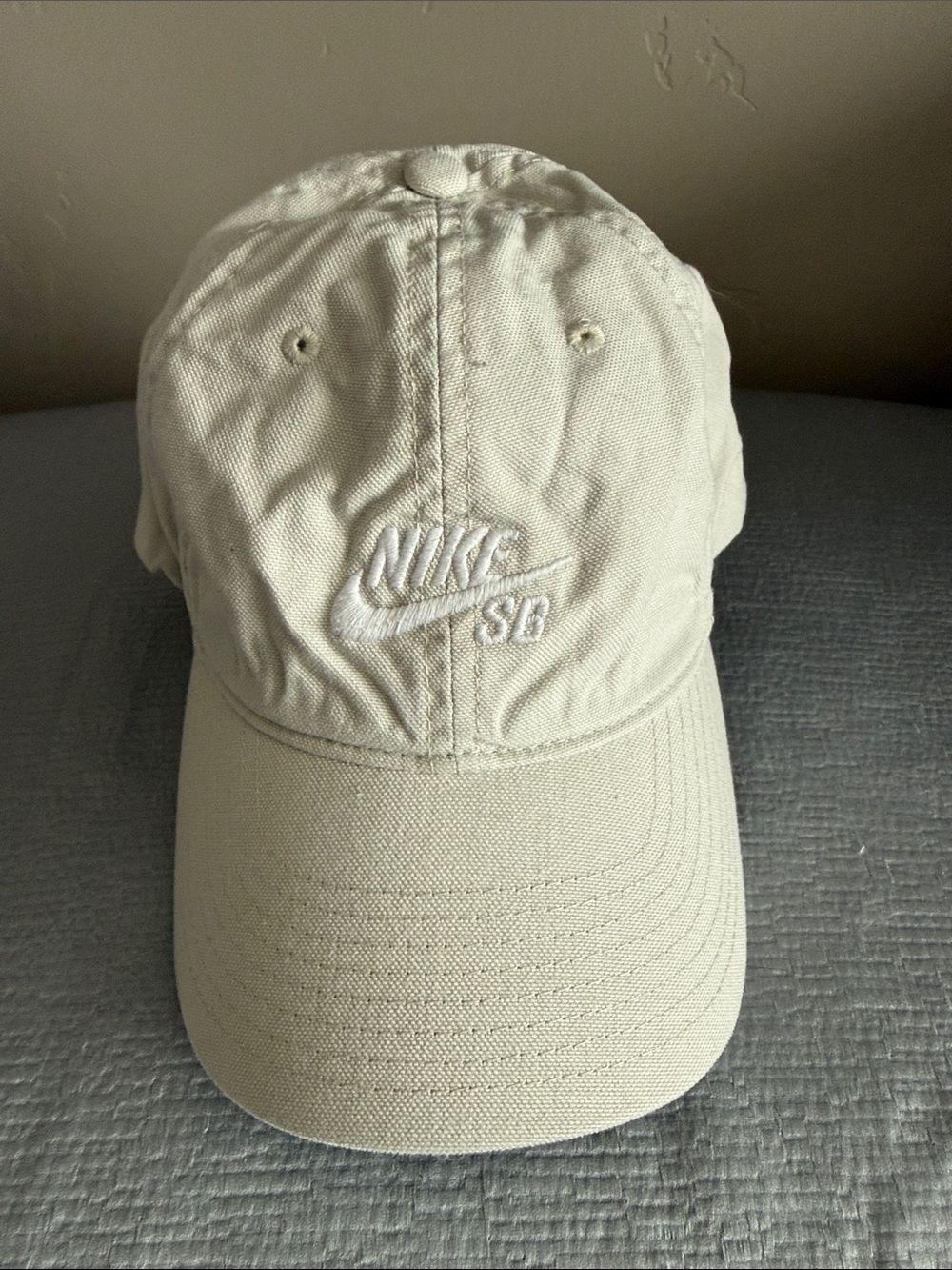 Nike SB Beige/Tan Canvas Baseball Cap